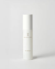Load image into Gallery viewer, A white cylindrical cosmetic bottle labeled 'DANUCERA 07 SERUM' on a clean light gray background.
